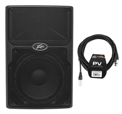 Peavey PVXP12DSP 12" Powered Active DJ/PA Speaker w DSP and 128dB SPL!+XLR Cable - Walmart.com