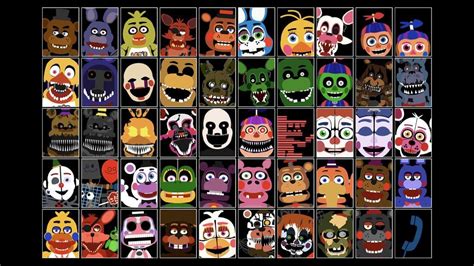 The UCN Roster (Updated) : fivenightsatfreddys