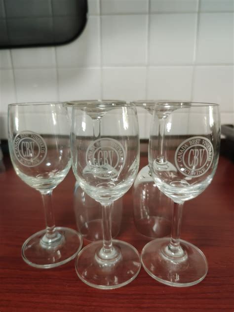 5 x Port Wine Glasses, Furniture & Home Living, Kitchenware & Tableware ...