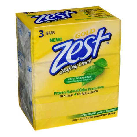 Zest Gold 3 Bar Soap - Shop Cleansers & Soaps at H-E-B