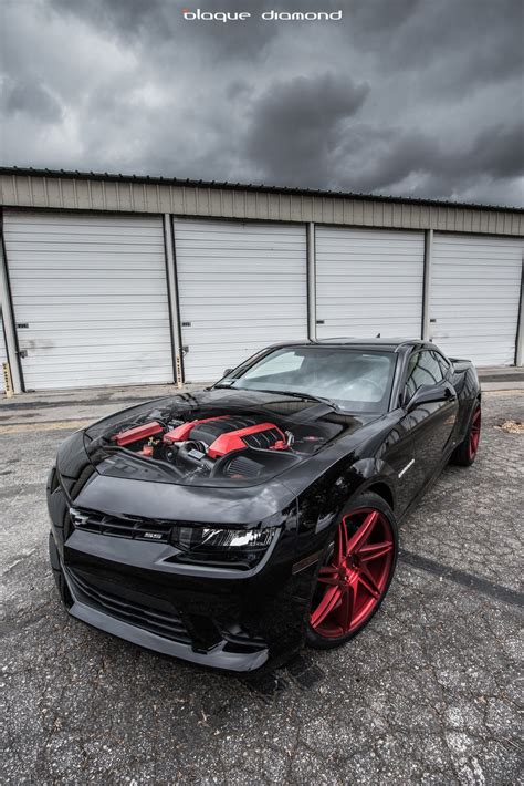 Custom Painted Blaque Diamond Wheels on Chevy Camaro SS — CARiD.com Gallery