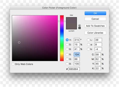 Paleta de colores arcoiris: Rgba color picker