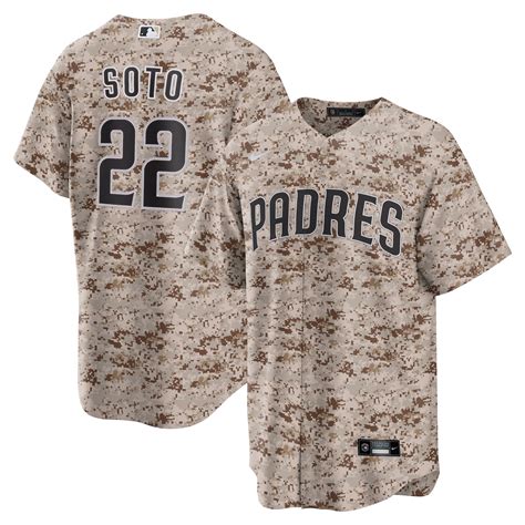 Juan Soto San Diego Padres Nike USMC Alternate Replica Player Jersey - Camo