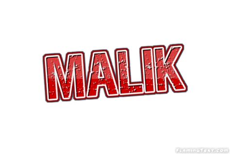 Malik Logo | Free Name Design Tool from Flaming Text