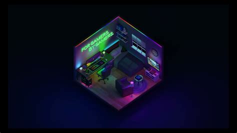 3D GAMING ROOM LIVE WALLPAPER [RAZER THEMED] - YouTube