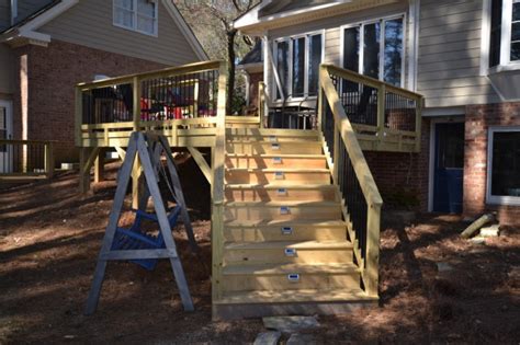 Raleigh Deck Stair Riser Lights - Deck - Raleigh - by Archadeck of ...