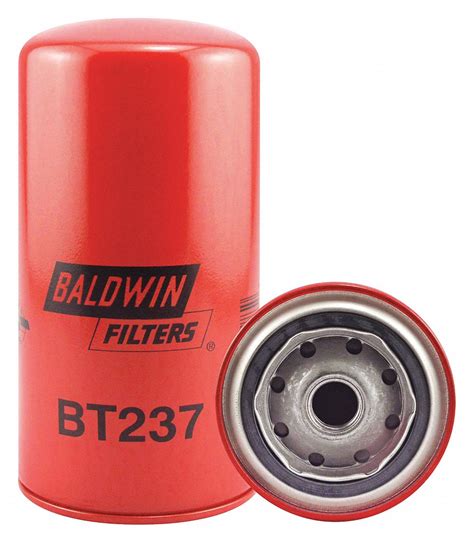 BALDWIN FILTERS Spin-On Oil Filter, Length: 7-1/8", Outside Dia.: 3-11/16", Micron Rating: 23 ...