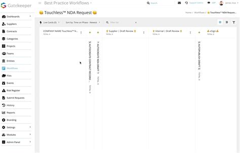 🛠 Create Your Own - Touchless™ NDA Workflow