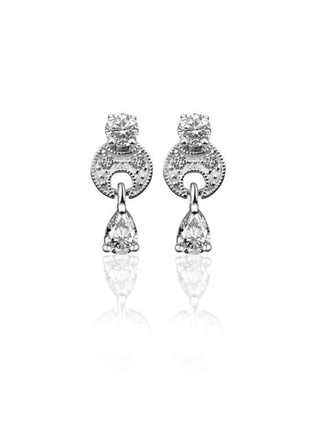 Newbridge Silverware Vintage Tear Drop Earrings Silver | Cilento ...