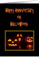 Halloween Wedding Anniversary Cards from Greeting Card Universe