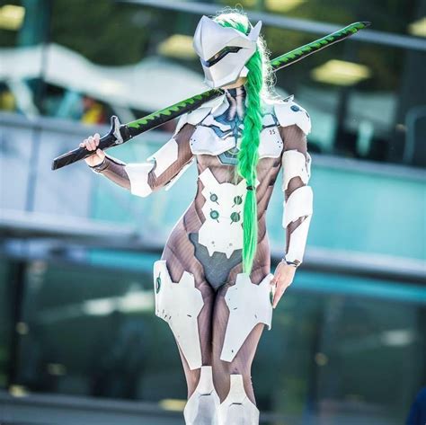 Overwatch: Genji Cosplay by Blondiee – AiPT! | Genji cosplay, Overwatch cosplay, Overwatch