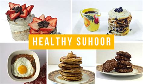 5 Healthy Suhoor Recipes You Need To Try This Ramadan