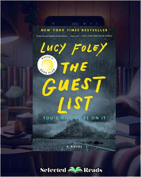 The Guest List Summary, Characters, And Book Club Questions - Selected ...