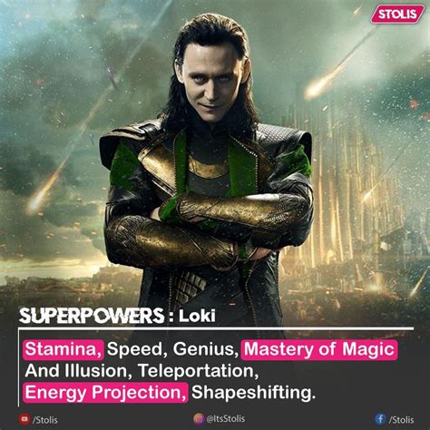 Amazing Fact - Superpowers of Loki The God of Mischief in 2022 | Fun facts, Super powers ...