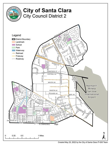 Council Districts | City of Santa Clara