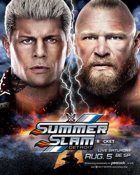 New Posters For WWE SummerSlam 2023 Released | Rajah.com