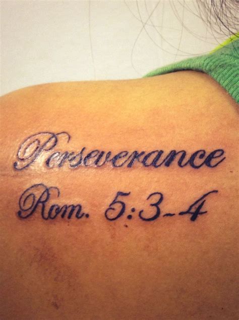 Tattoo Ideas Perseverance - All About Tatoos Ideas