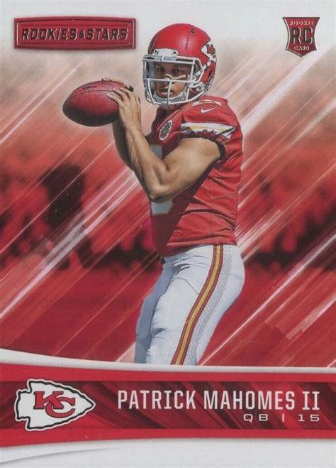 2017 Panini Rookies & Stars Patrick Mahomes II #201 Football - VCP Price Guide