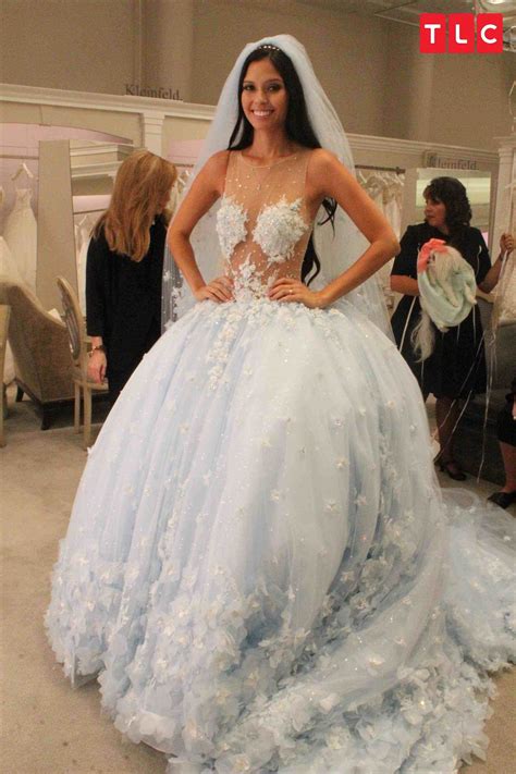 blue wedding dress say yes to the dress