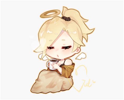 Va And Mercy - Cute Mercy Overwatch, HD Png Download , Transparent Png Image - PNGitem