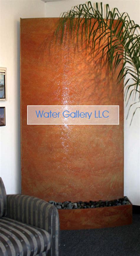 Custom Rain Curtain Water Feature | Water Gallery