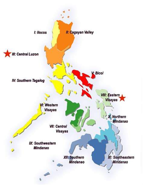 Regions of the Philippines | Regions of the philippines, Graphic organizers, Region