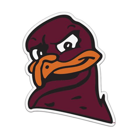 Virginia Tech Hokie Bird Head Magnet – Campus Emporium