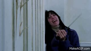 The Shining (HD) - "Here's Johnny" Scene - 720p on Make a GIF