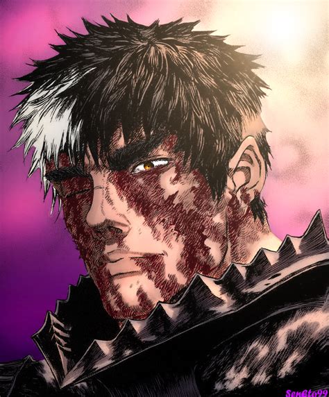 COLORED one of the best Guts panels : r/Berserk