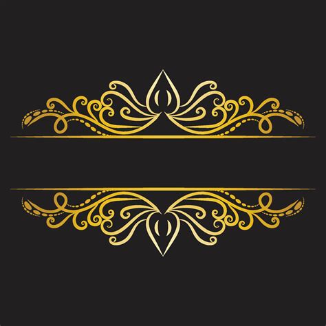 Luxury Vintage Frame Png Gold Wedding Invitation Clipart 13420507 Vector Art at Vecteezy