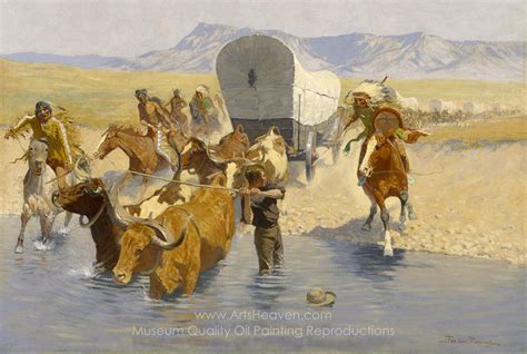 Frederic Remington The Emigrants Painting Reproductions, Save 50-75%, Free Shipping, ArtsHeaven.com