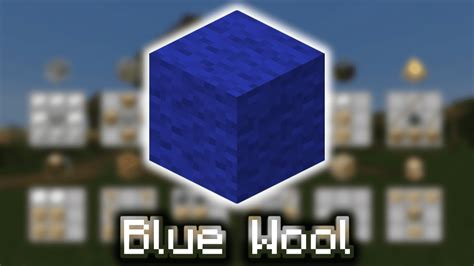 Blue Wool - Wiki Guide - 9Minecraft.Net