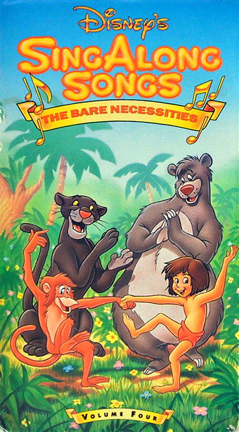 Image - 155268155 disney-sing-along-songs-bare-necessities-vhs-video ...