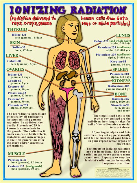 The Demon Hot Atom -- Health Effects