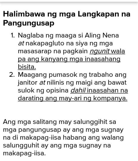 Anong ibig sabihin ng langkapan at mag bigay ng halimbawa na pangungusap - Brainly.ph