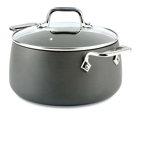 All-Clad Ha1™ 8 qt. Non-Stick Aluminum Stock Pot with Lid | Joss & Main