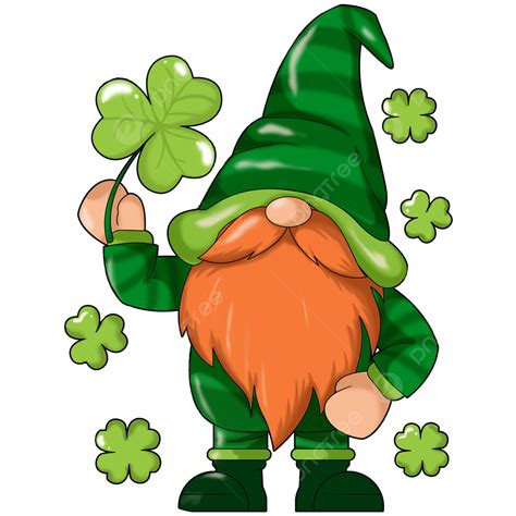 St Patricks Day Gnome PNG Transparent Images Free Download, Vector Files - oggsync.com
