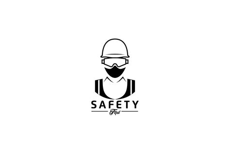 Safety Equipment Logo Design at Work Graphic by Looppoes · Creative Fabrica