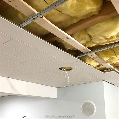 Installing Armstrong Ceilings WoodHaven Planks - white textured woven ...