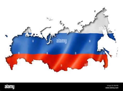 Russian world map Cut Out Stock Images & Pictures - Alamy