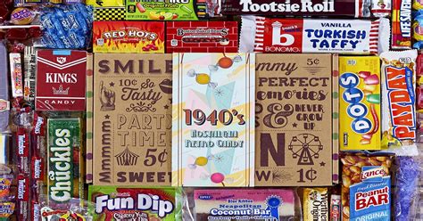 Vintage Candy - Ultimate Guide to 19 Classic Retro Candy - Snack History