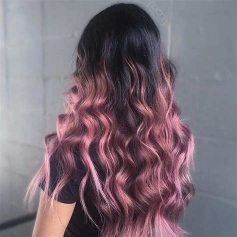 23 Head-Turning Rose Gold Hair Color Ideas