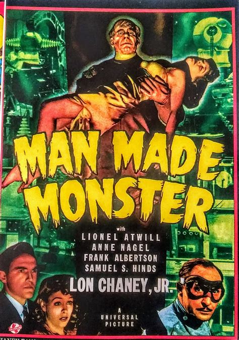 MAN MADE MONSTER 11 X 17 Movie Poster - Etsy