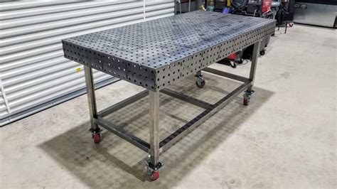 Welding Table – 40″ x 80″ Fully Fabricated Weld Tables – Texas Metal Works