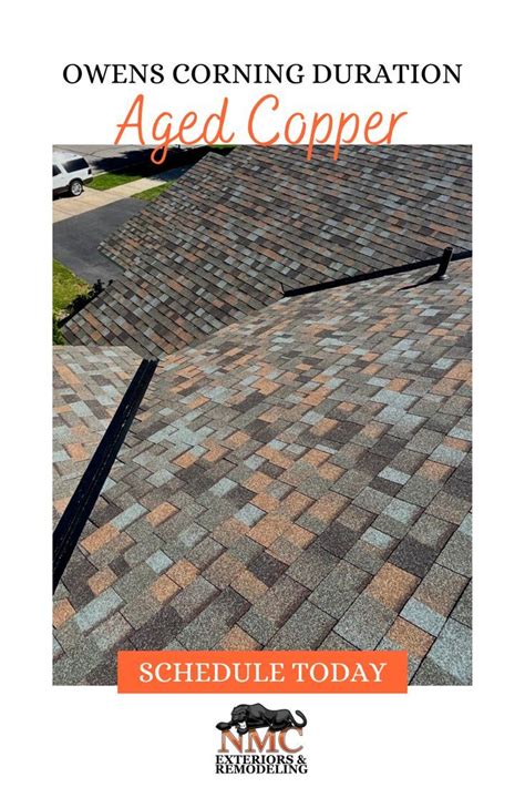 OC Shingles - Aged Copper | Aged copper, Shingling, Exterior remodel