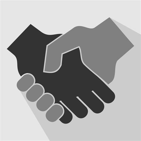 Vector for free use: Handshake