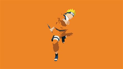 Naruto Uzumaki Minimalist Anime Wallpaper 4k Ultra HD ID:3619