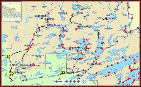 Ely Minnesota Boundary Waters Map - Map : Resume Examples #pA8MBoN1Ra