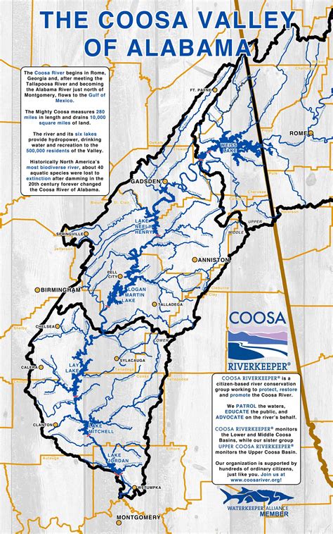 New Coosa River Maps Give You a New Perspective – Coosa Riverkeeper