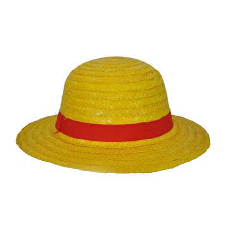 Cute Cosplay Luffy Hat Cartoon Props Hat Luffy Anime Straw Boater Beach ...